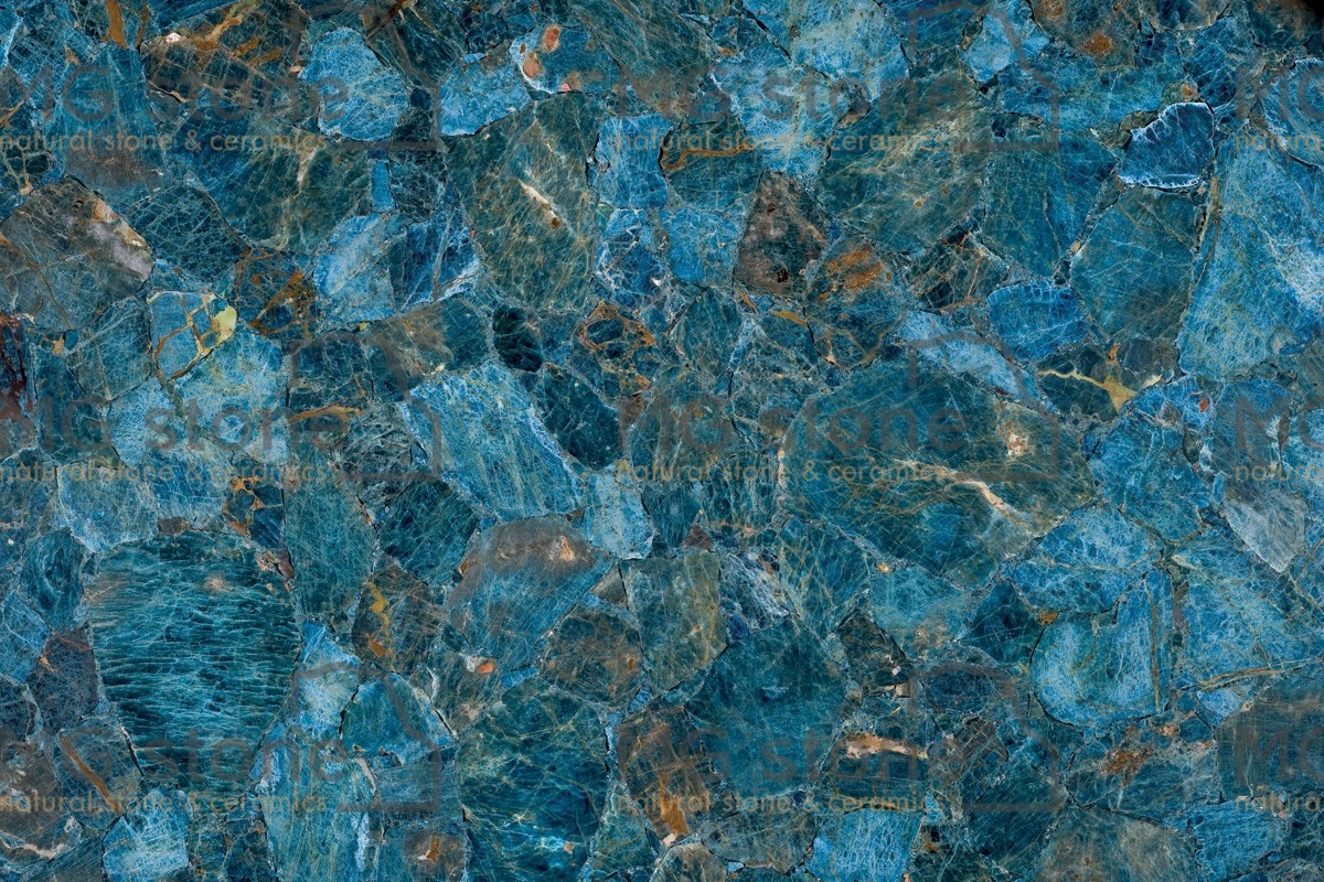 Полудрагоценные камни Apatite Azul